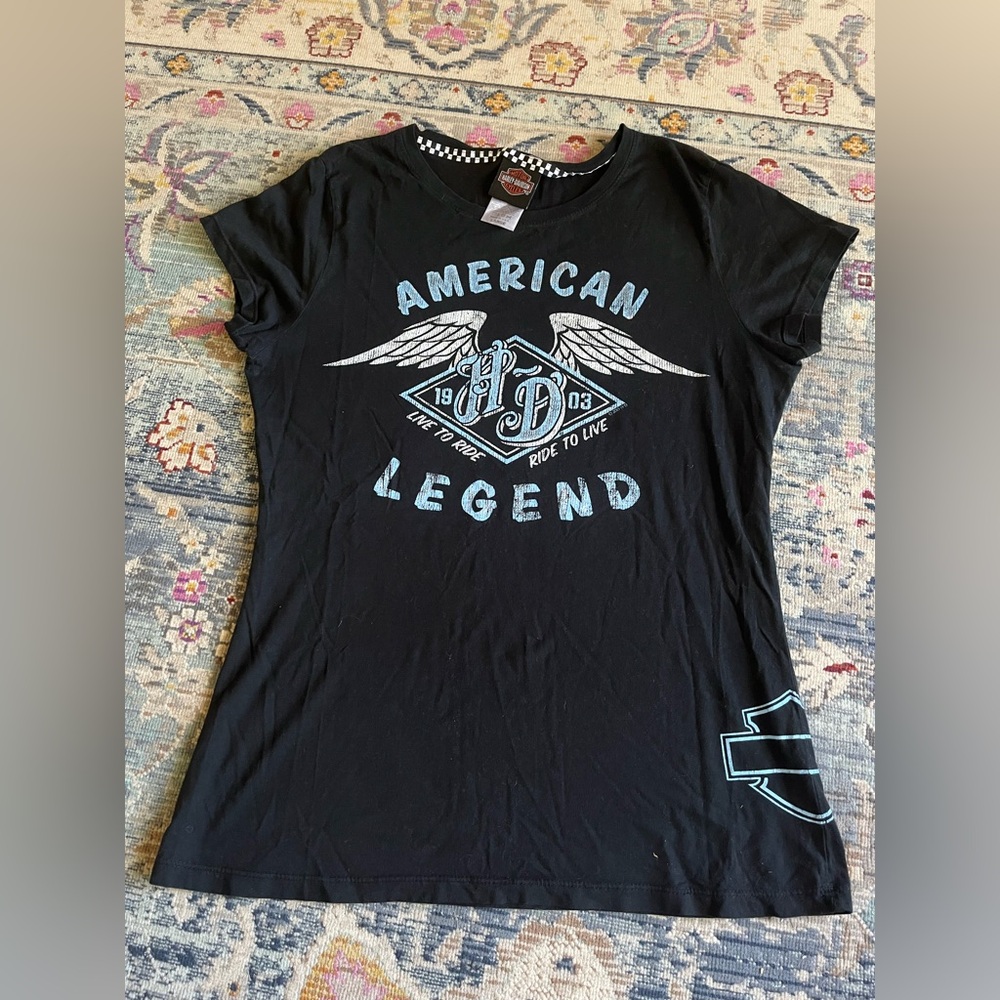 Harley Davidson 2013 Black American Legend T-Shirt